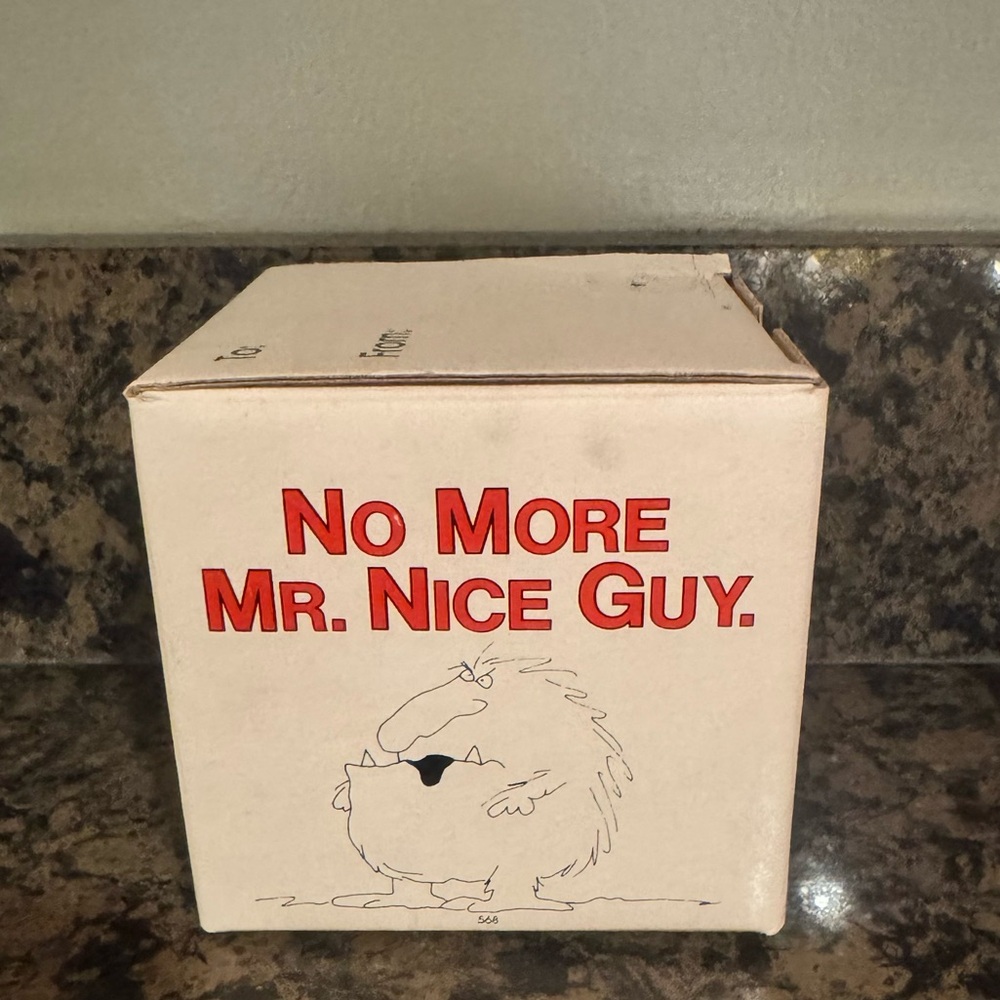 Sandra Boyton  "No More Mr. Nice Guy" Mug